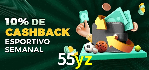 10% de bônus de cashback na 55yz