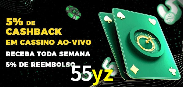 Promoções do cassino ao Vivo 55yz